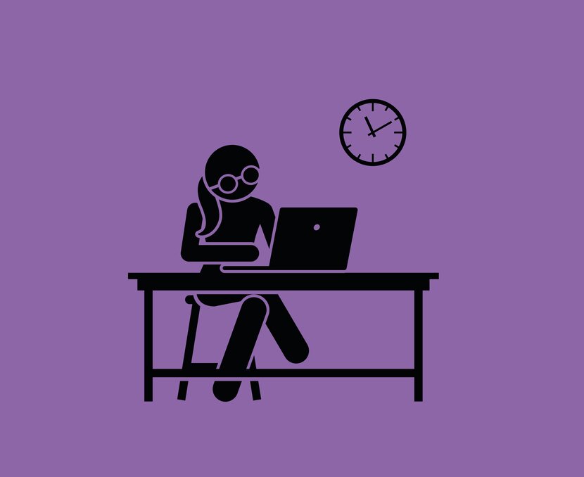 42-Std.-Woche bei einem Vollzeitpensum | © ask! - Beratungsdienste für Ausbildung und Beruf